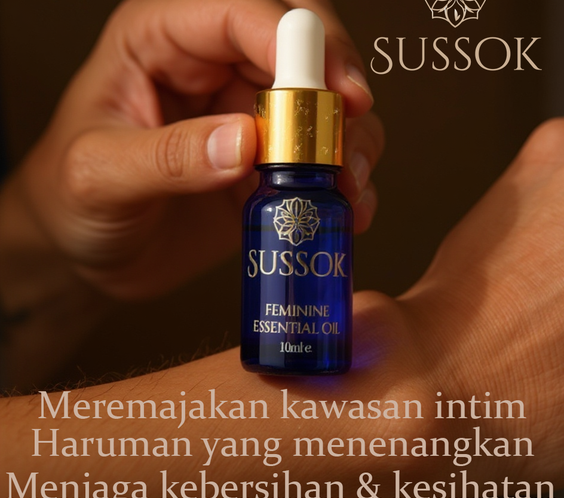 SUSSOK – Feminine Essential Oil . Minyak Pati Wanita Premium (10ml)