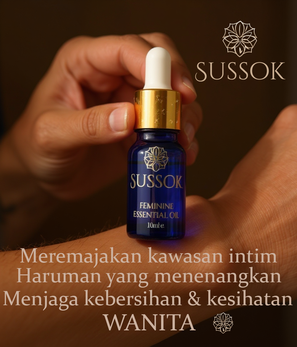 SUSSOK – Feminine Essential Oil . Minyak Pati Wanita Premium (10ml)