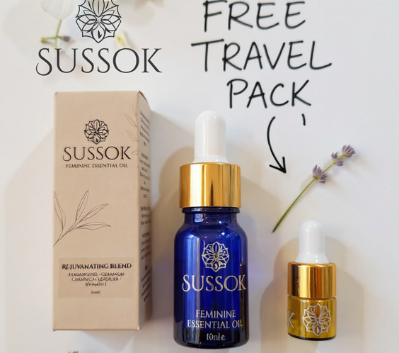 SUSSOK – Feminine Essential Oil . Minyak Pati Wanita Premium (10ml)